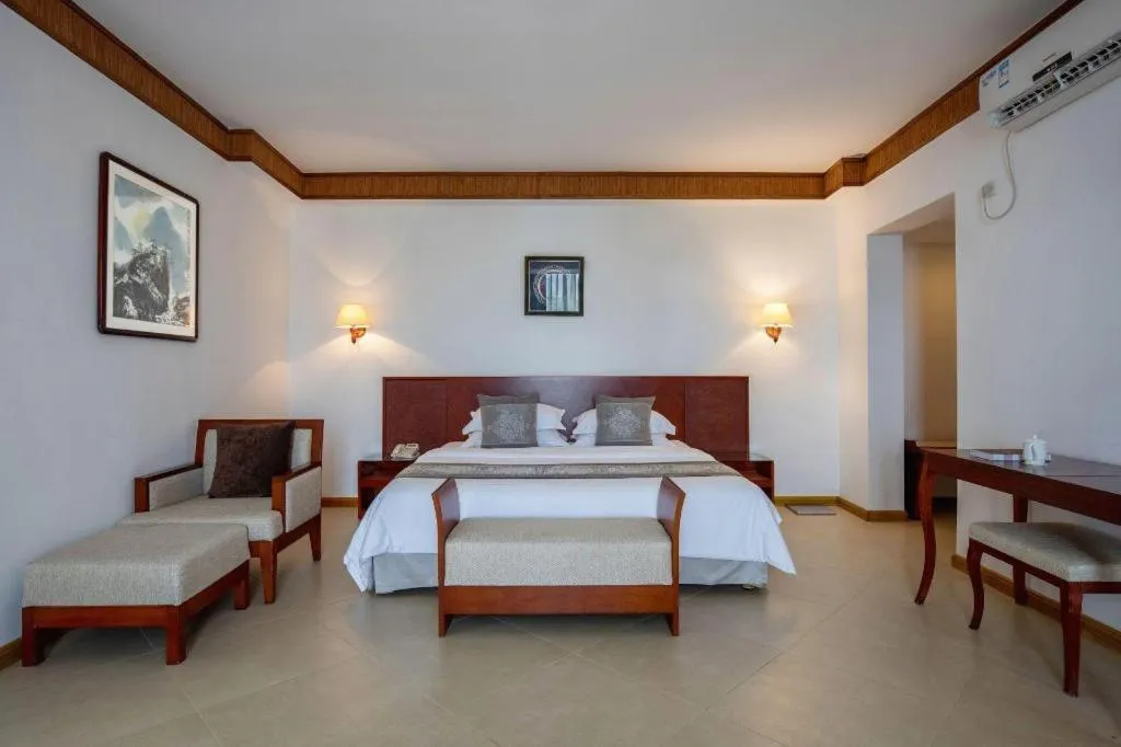 Bed in Nanshan Leisure Villas