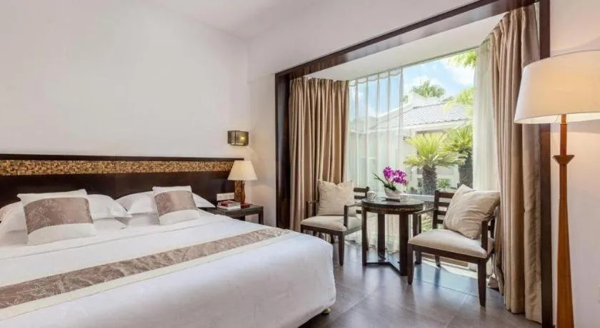 Bed in Nanshan Leisure Villas