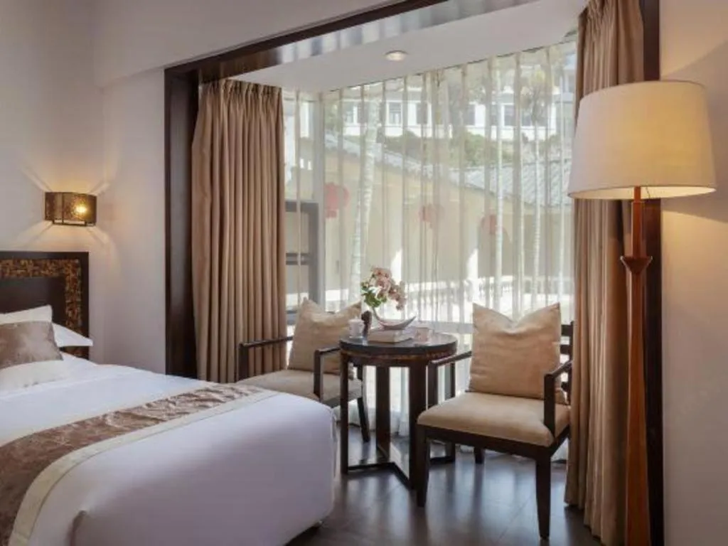 Bed in Nanshan Leisure Villas