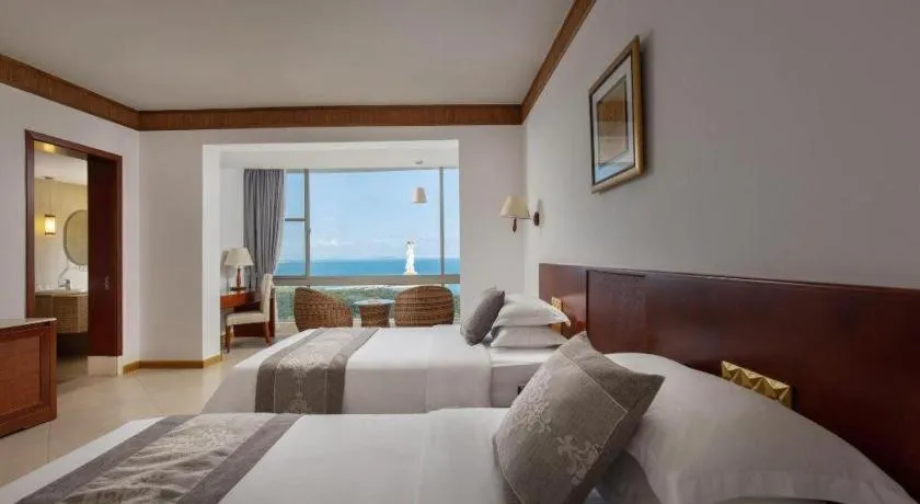 Bed in Nanshan Leisure Villas