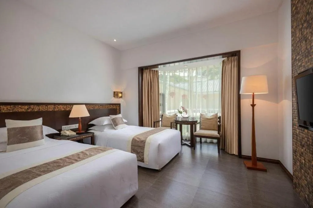 Bed in Nanshan Leisure Villas
