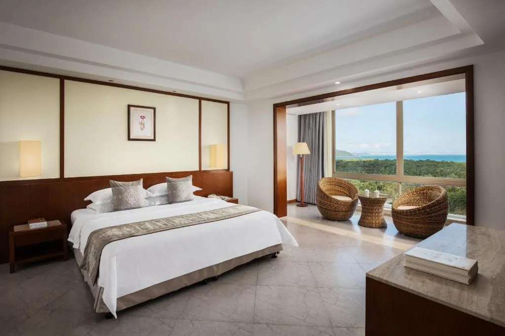 Bed in Nanshan Leisure Villas