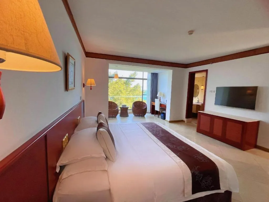 Bed in Nanshan Leisure Villas