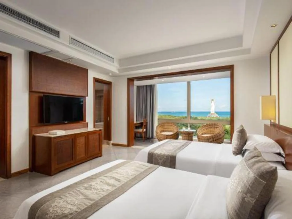 Bed in Nanshan Leisure Villas