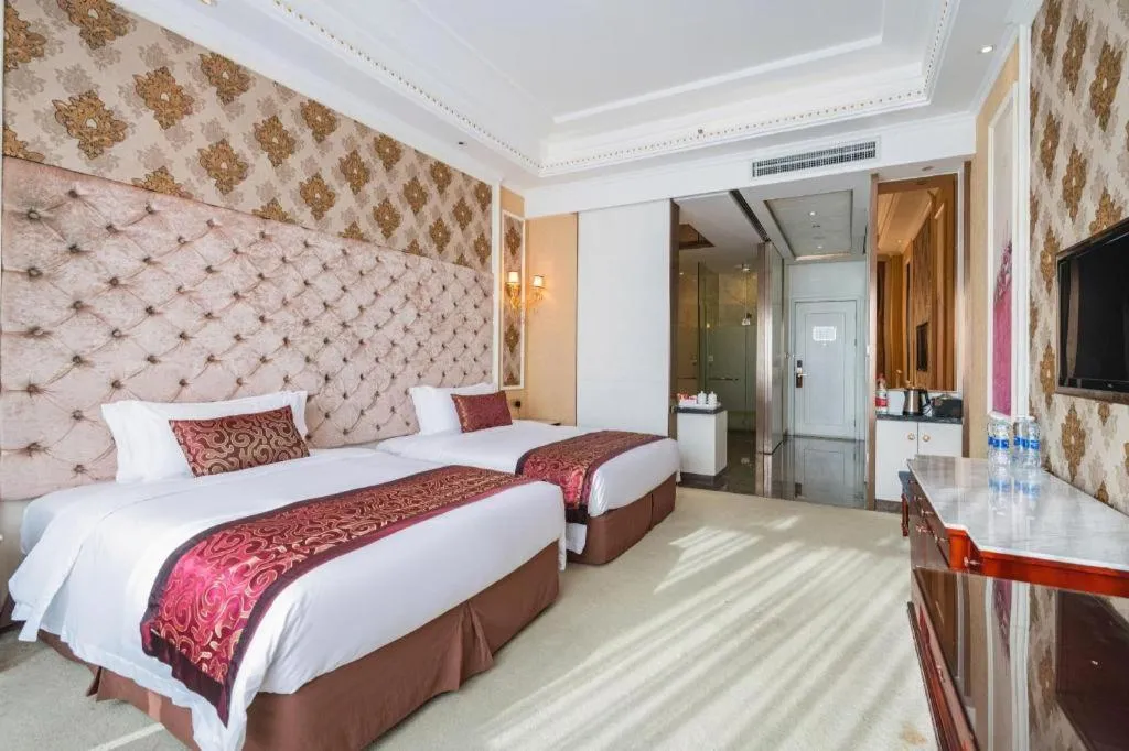 Bed in Eurasia Convention International Hotel