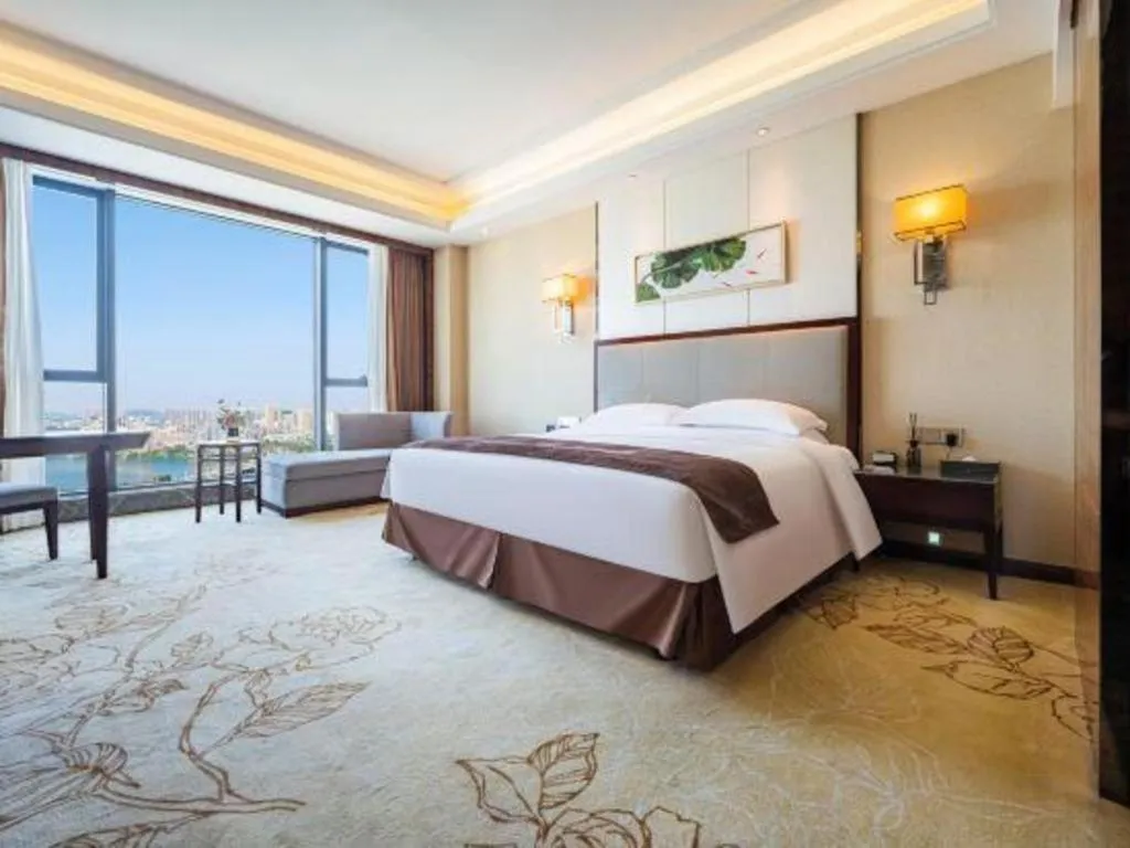 Bed in Eurasia Convention International Hotel