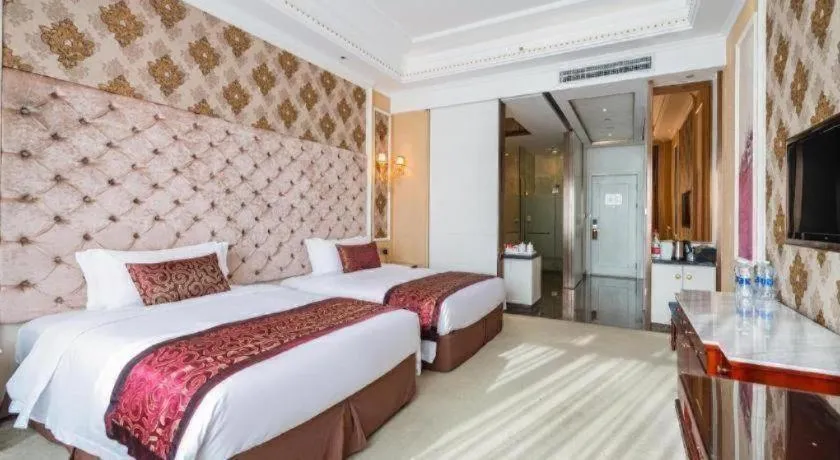 Bed in Eurasia Convention International Hotel