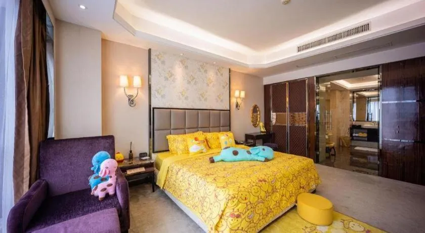 Bed in Eurasia Convention International Hotel