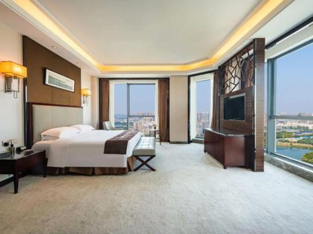 Bed in Eurasia Convention International Hotel