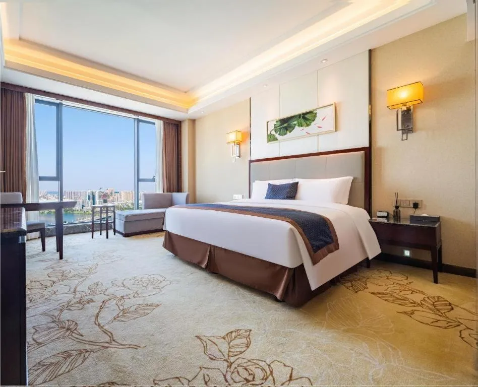 Bed in Eurasia Convention International Hotel