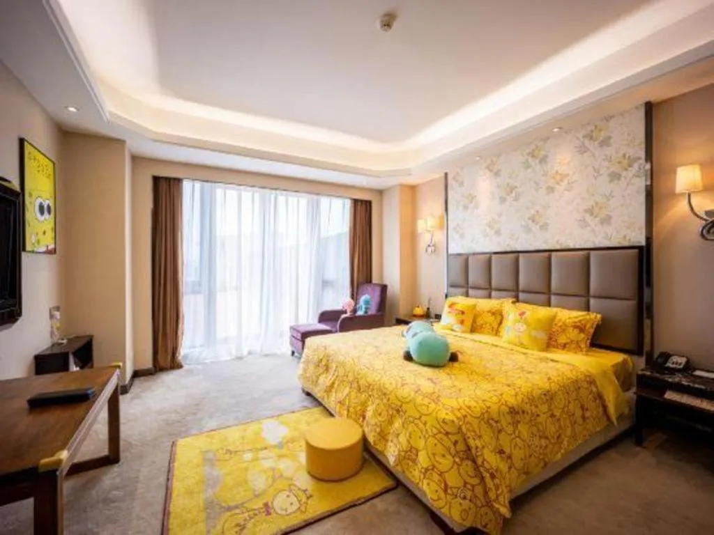 Bed in Eurasia Convention International Hotel