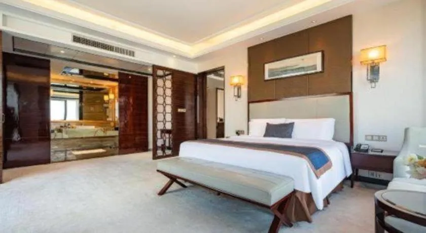 Bed in Eurasia Convention International Hotel