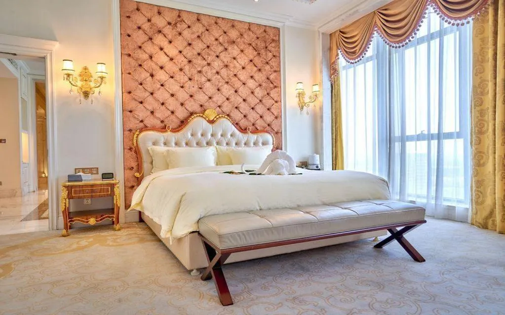 Bed in Eurasia Convention International Hotel