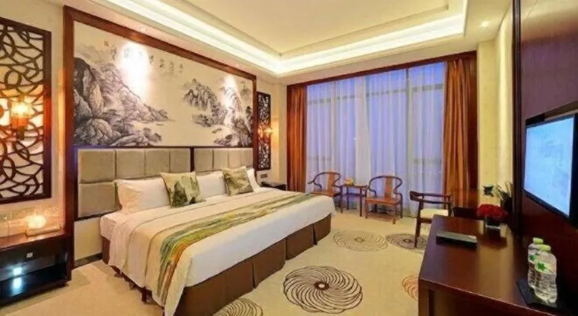 Bed in Eurasia Convention International Hotel