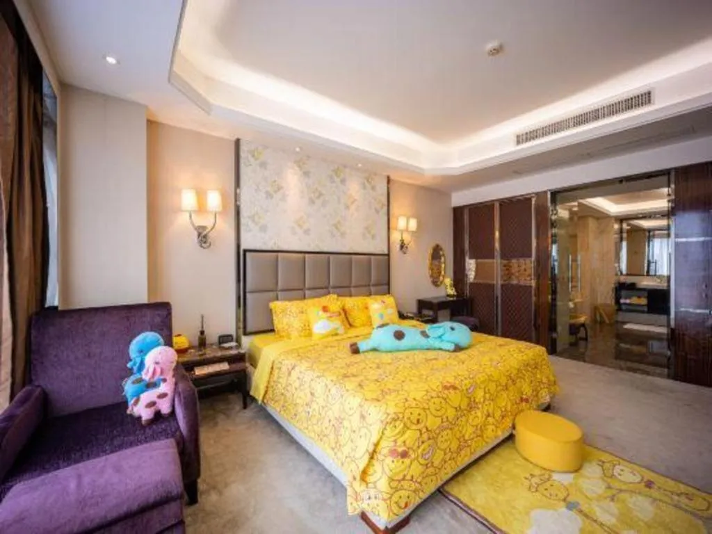 Bed in Eurasia Convention International Hotel