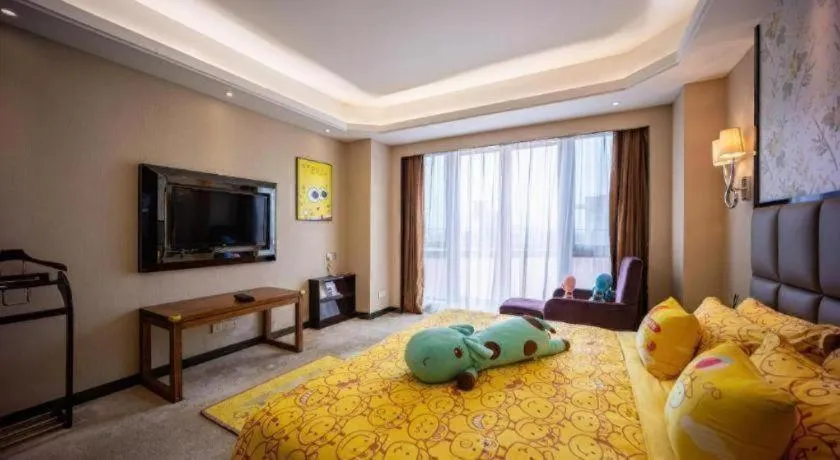 Bed in Eurasia Convention International Hotel