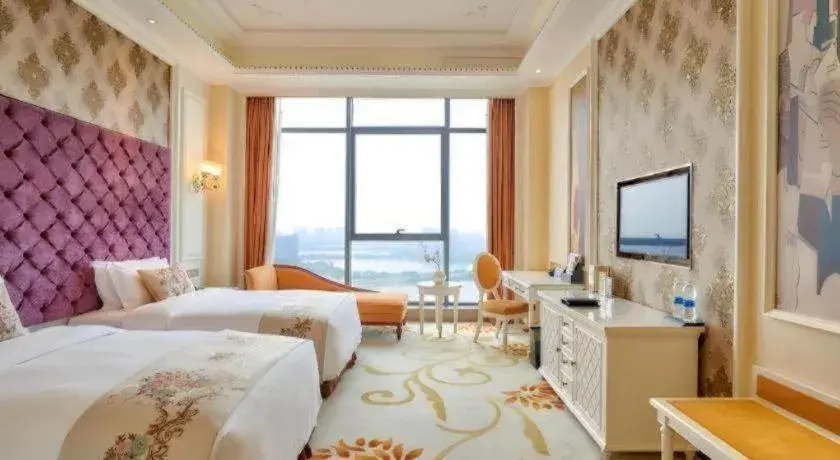 Bed in Eurasia Convention International Hotel Bed in Eurasia Convention International Hotel