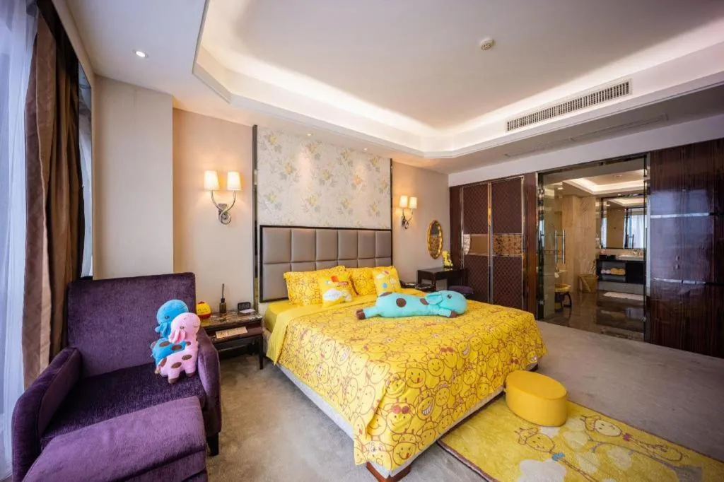 Bed in Eurasia Convention International Hotel