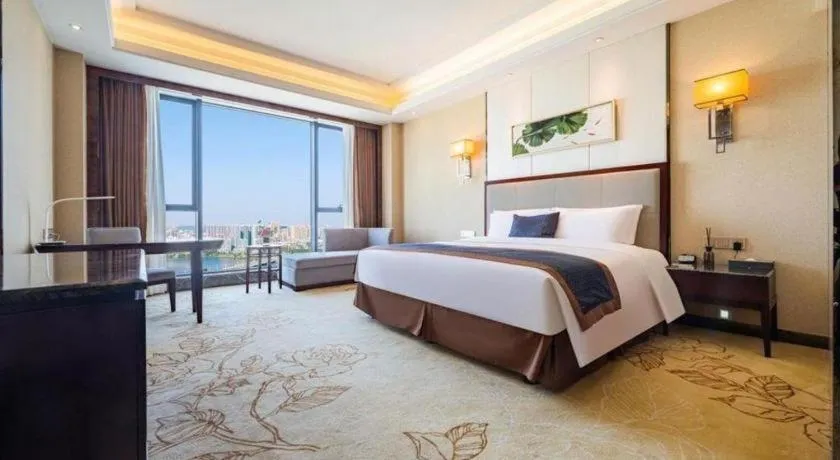 Bed in Eurasia Convention International Hotel
