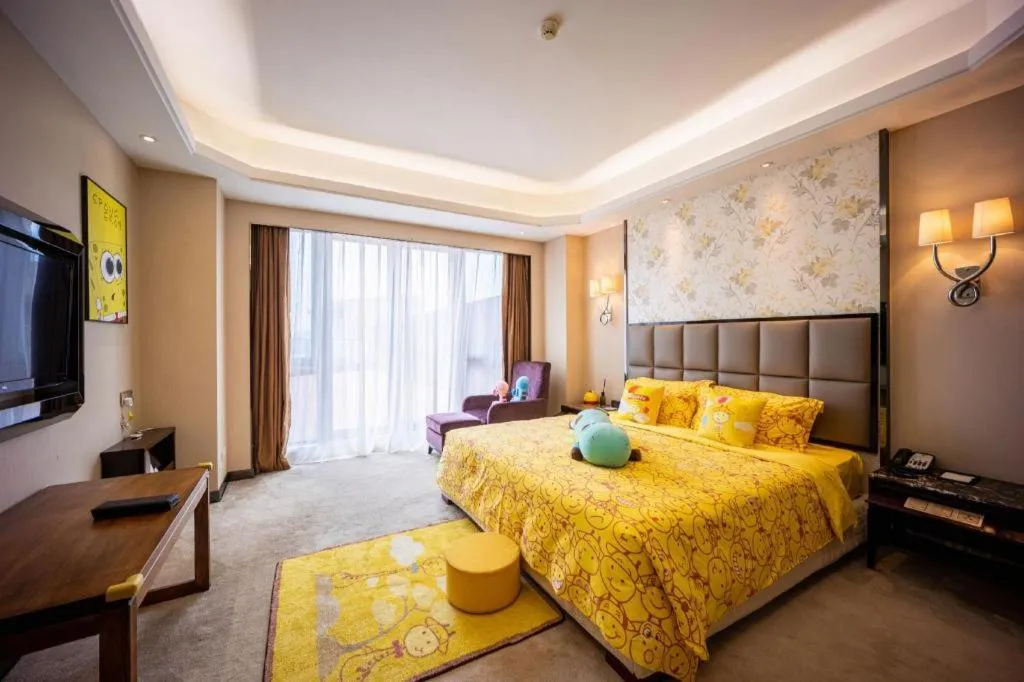 Bed in Eurasia Convention International Hotel