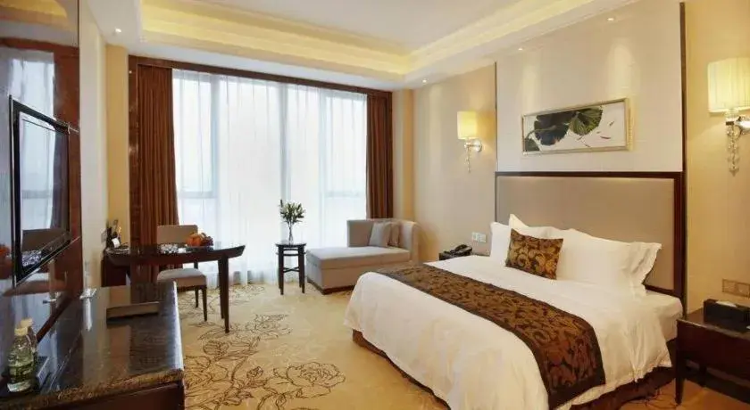 Bed in Eurasia Convention International Hotel Bed in Eurasia Convention International Hotel