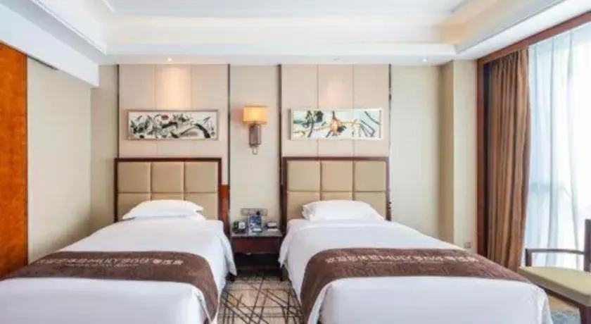 Bed in Eurasia Convention International Hotel Bed in Eurasia Convention International Hotel