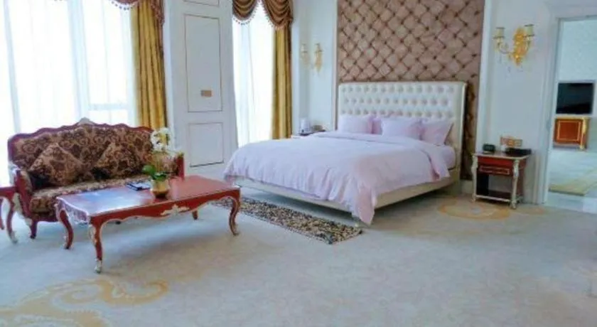 Bed in Eurasia Convention International Hotel