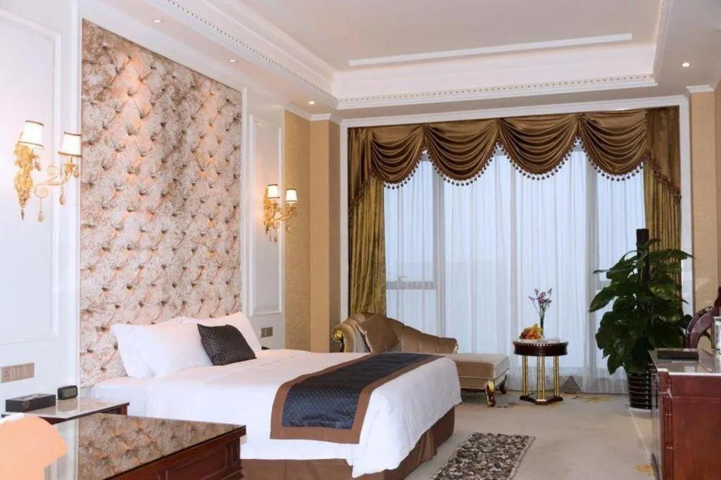 Bed in Eurasia Convention International Hotel