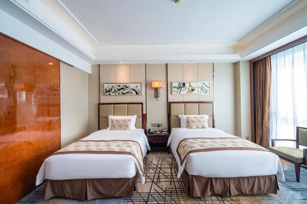 Bed in Eurasia Convention International Hotel