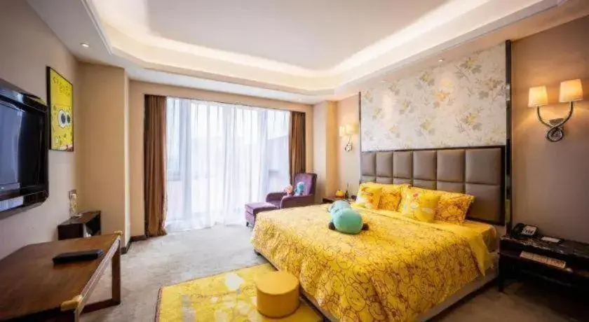 Bed in Eurasia Convention International Hotel Bed in Eurasia Convention International Hotel