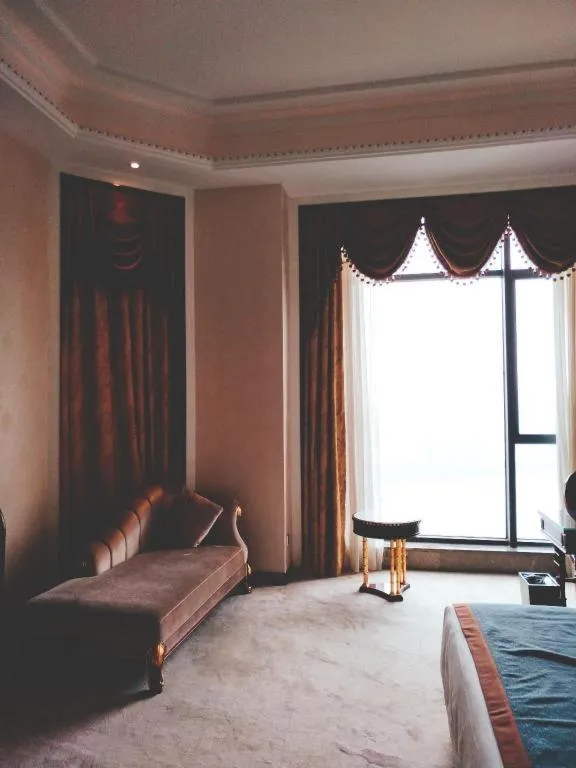 Bed in Eurasia Convention International Hotel