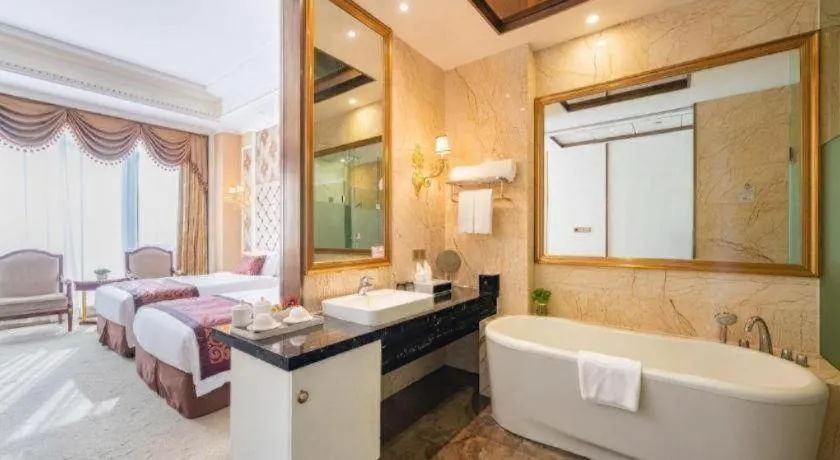 Bed in Eurasia Convention International Hotel