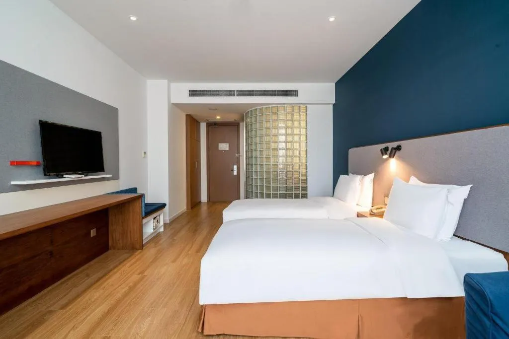 Bed in Holiday Inn Express Yangzhou City Center By IHG