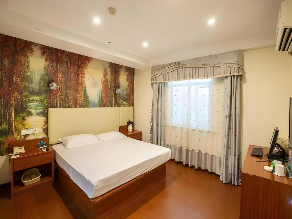 Bed in GreenTree Inn xinghua Middle Yingwu Road Express Hotel