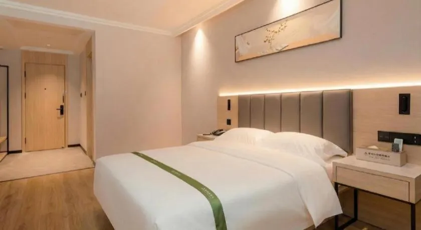 Bed in GreenTree Inn xinghua Middle Yingwu Road Express Hotel