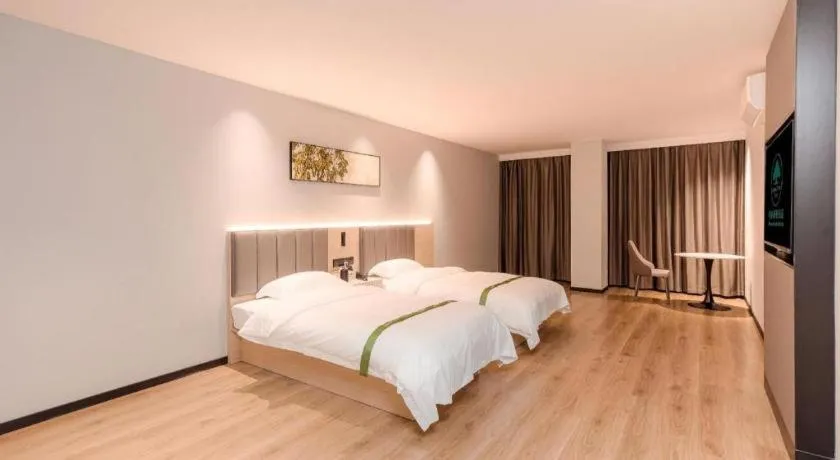 Bed in GreenTree Inn xinghua Middle Yingwu Road Express Hotel