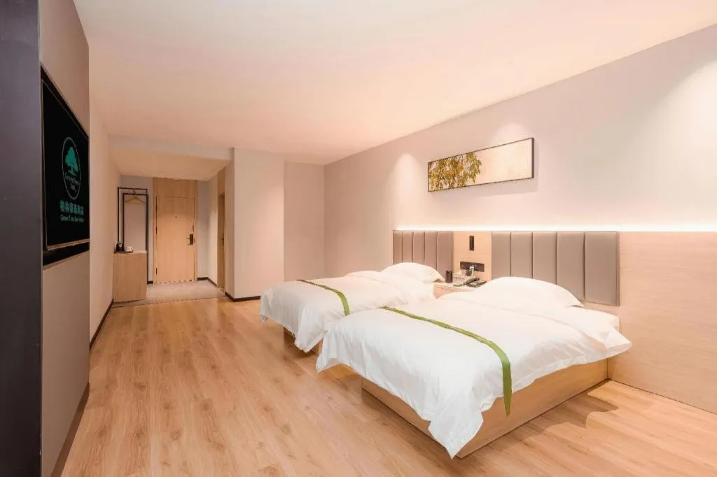 Bed in GreenTree Inn xinghua Middle Yingwu Road Express Hotel