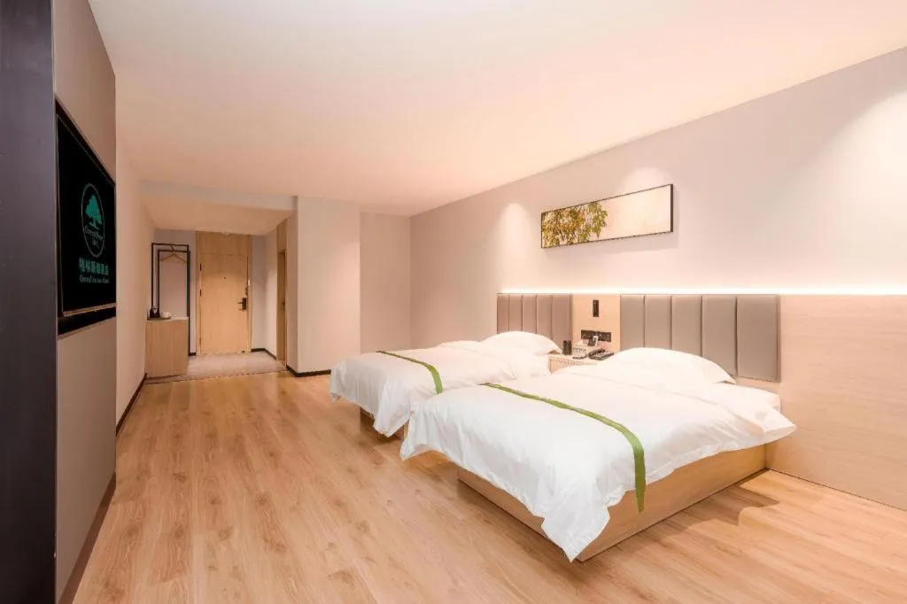 Bed in GreenTree Inn xinghua Middle Yingwu Road Express Hotel