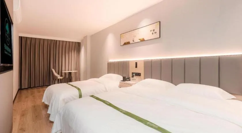 Bed in GreenTree Inn xinghua Middle Yingwu Road Express Hotel