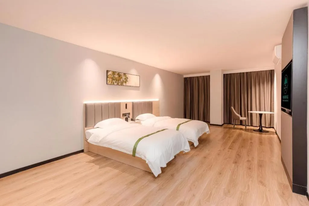 Bed in GreenTree Inn xinghua Middle Yingwu Road Express Hotel
