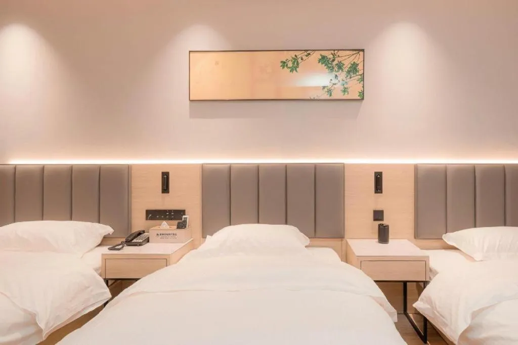 Bed in GreenTree Inn xinghua Middle Yingwu Road Express Hotel