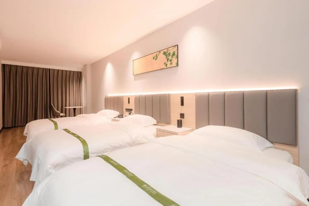Bed in GreenTree Inn xinghua Middle Yingwu Road Express Hotel
