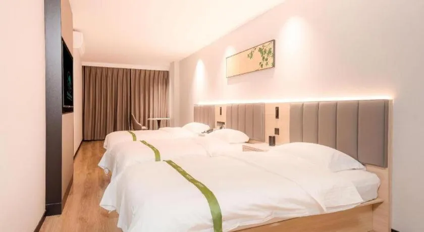 Bed in GreenTree Inn xinghua Middle Yingwu Road Express Hotel