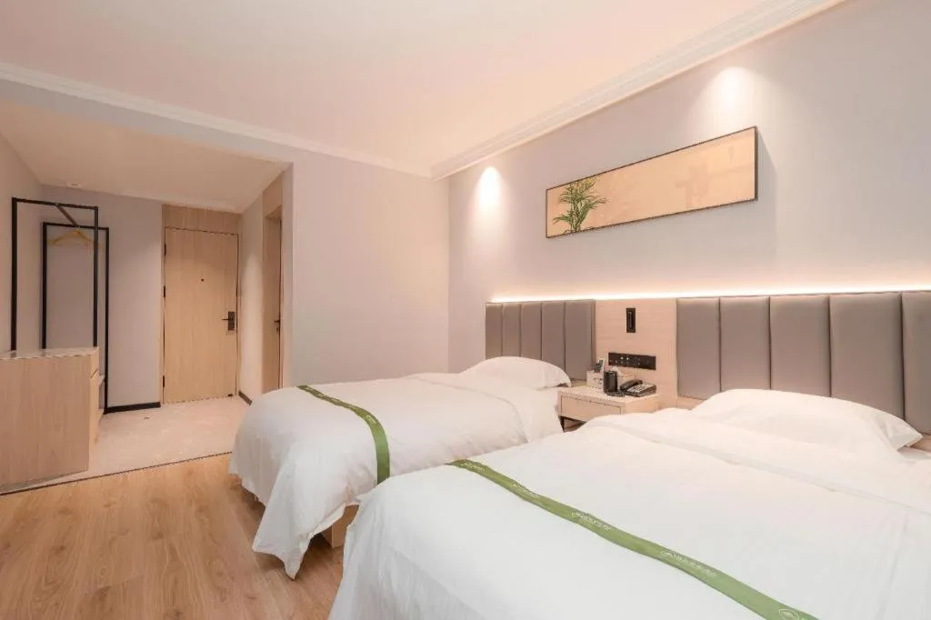 Bed in GreenTree Inn xinghua Middle Yingwu Road Express Hotel