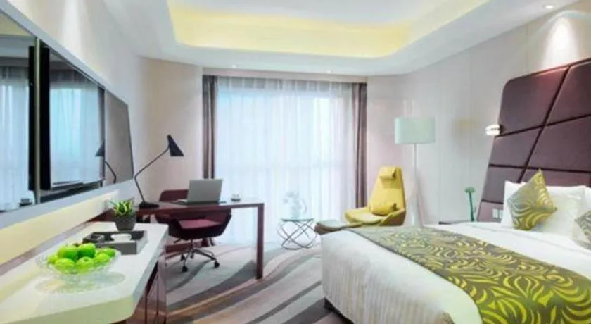 Bed in Hotel Maxmelim Beijing