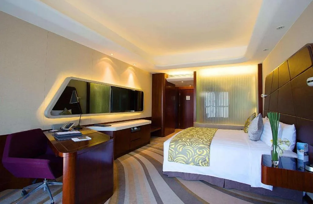 Bed in Hotel Maxmelim Beijing