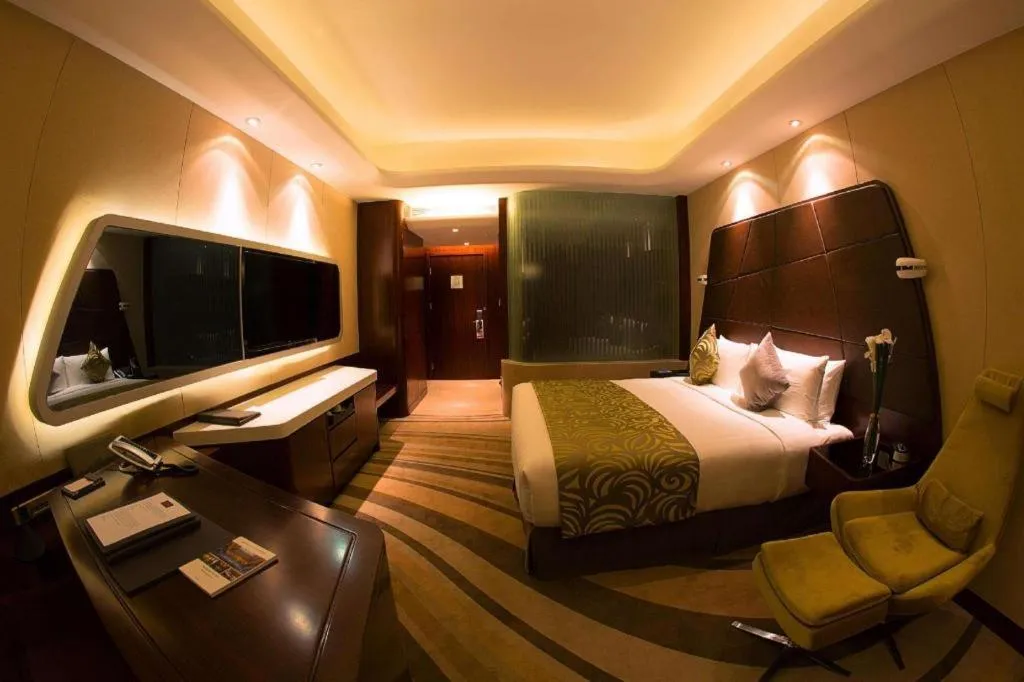 Bed in Hotel Maxmelim Beijing