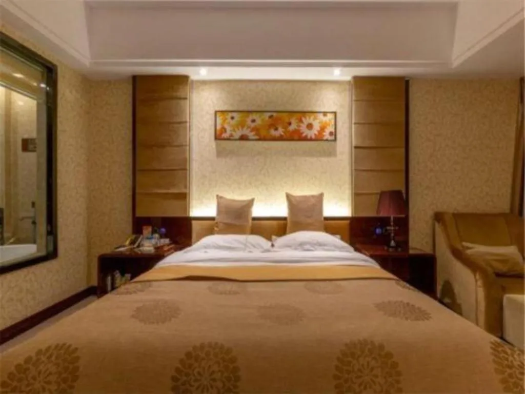 Bed in Xin Sheng Da Hong Sheng International Hotel