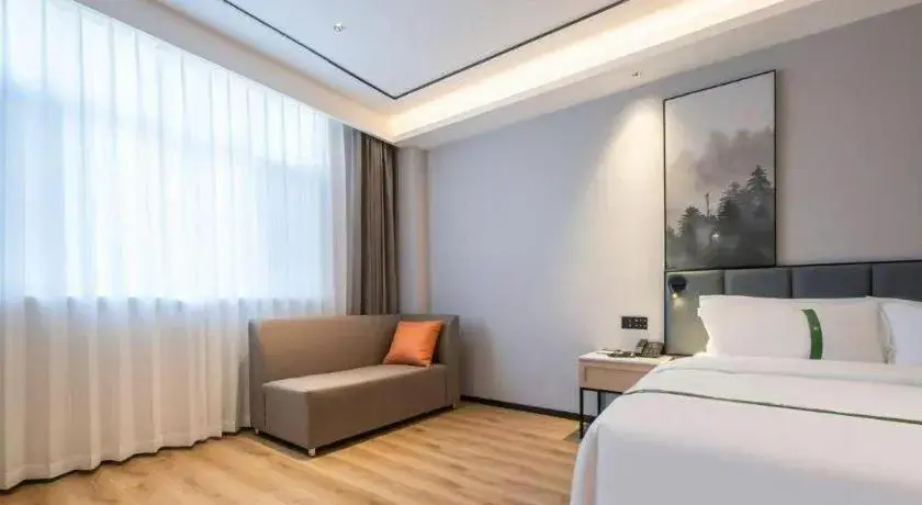 Bed in GreenTree Inn Puyang Pushang Huanghe Road Bed in GreenTree Inn Puyang Pushang Huanghe Road