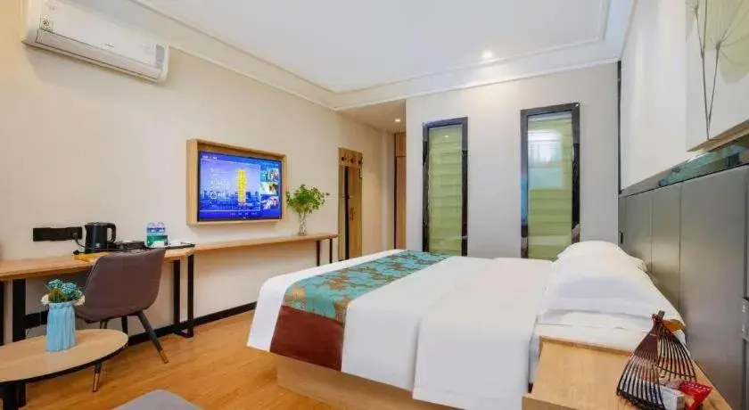 Bed in GreenTree Inn Puyang Pushang Huanghe Road Bed in GreenTree Inn Puyang Pushang Huanghe Road